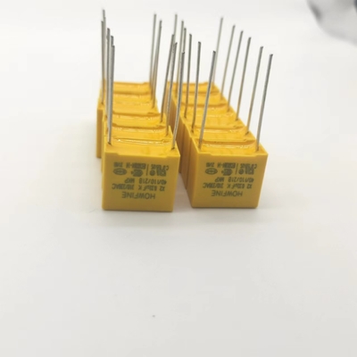 مكثف فيلم البولي بروبلين X2 0.33UF / 310VAC P15mm L25mm