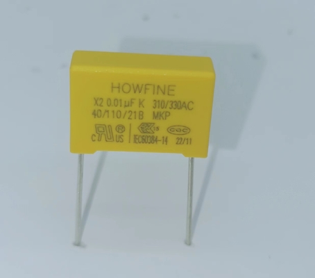 فيلم البولي بروبلين المكثف المضاد للتشويش 103K / 310V P15mm للـ LED