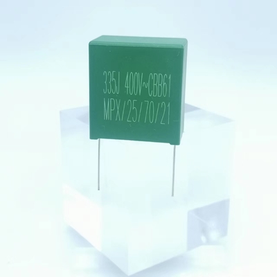 مكثف تشغيل جديد عالي الجودة CBB61 335J / 400V P20mm